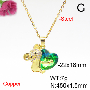 Fashion Copper Necklace  F6N405907aakl-G030