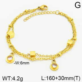 Stainless Steel Bracelet  2B4002490bbml-372