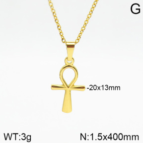 Stainless Steel Necklace  2N2002908vbmb-473