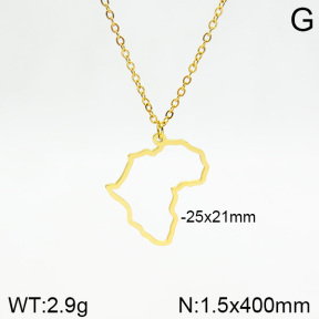 Stainless Steel Necklace  2N2002920vbmb-473