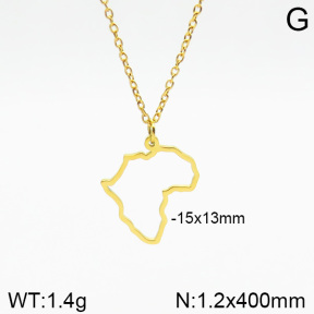 Stainless Steel Necklace  2N2002922vbmb-473
