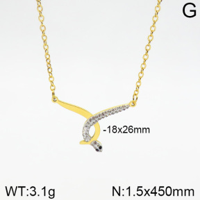 Stainless Steel Necklace  2N4001915bbov-473