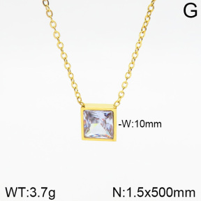 Stainless Steel Necklace  2N4001923vbnl-473