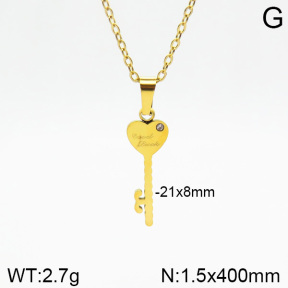 Stainless Steel Necklace  2N4001934vbnb-473
