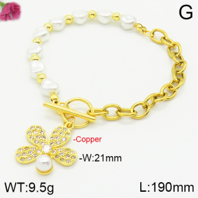 Fashion Copper Bracelet  F2B300474vhkb-J39
