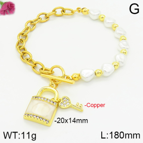 Fashion Copper Bracelet  F2B300475vhkb-J39