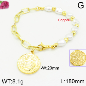 Fashion Copper Bracelet  F2B300479bhia-J39