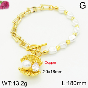 Fashion Copper Bracelet  F2B300480vhkb-J39