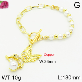 Fashion Copper Bracelet  F2B300482vhkb-J39