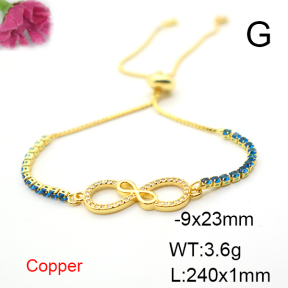 Fashion Copper Bracelet  F6B406071vbmb-L017