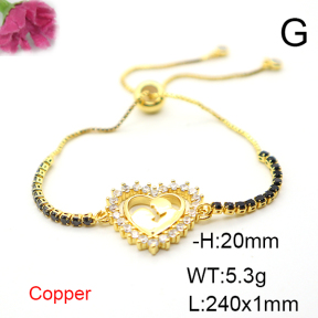 Fashion Copper Bracelet  F6B406075vbmb-L017