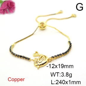 Fashion Copper Bracelet  F6B406076vbmb-L017