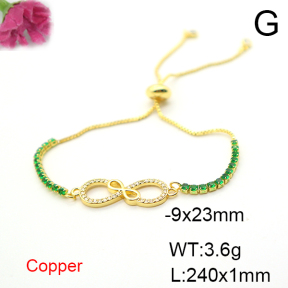 Fashion Copper Bracelet  F6B406080vbmb-L017