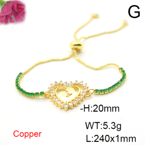 Fashion Copper Bracelet  F6B406081vbmb-L017