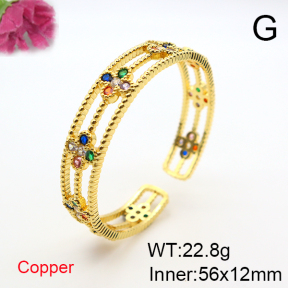 Fashion Copper Bangle  F6BA41634vhmv-L017