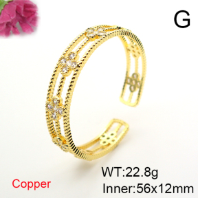 Fashion Copper Bangle  F6BA41635ahlv-L017