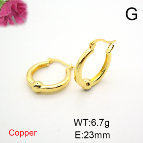 Fashion Copper Earrings  F6E200334vbmb-L017