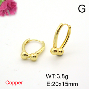 Fashion Copper Earrings  F6E200339ablb-L017