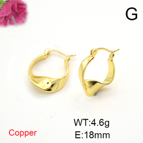 Fashion Copper Earrings  F6E200340vbmb-L017