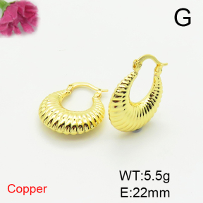 Fashion Copper Earrings  F6E200347bbov-L017