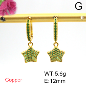 Fashion Copper Earrings  F6E404676bhva-L017