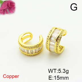 Fashion Copper Earrings  F6E404681bbov-L017