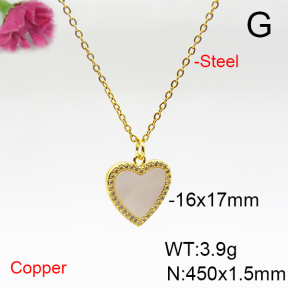 Fashion Copper Necklace  F6N405870baka-L017