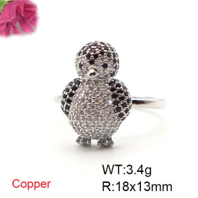 Fashion Copper Ring  F6R401454bbov-L017