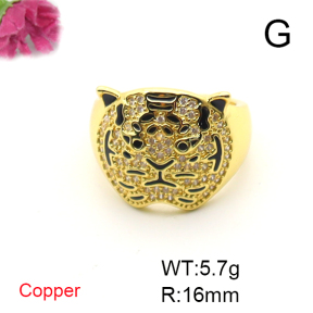 Fashion Copper Ring  F6R401457vbmb-L017