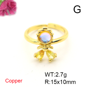 Fashion Copper Ring  F6R401459ablb-L017