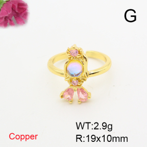 Fashion Copper Ring  F6R401463ablb-L017