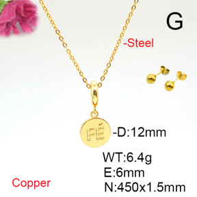 Fashion Copper Sets  F6S005818avja-L017