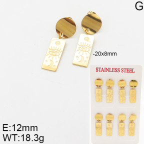 Stainless Steel Earrings  5E2002494ajia-666