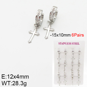 Stainless Steel Earrings  5E4002374bika-254
