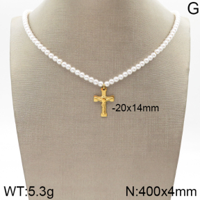 Stainless Steel Necklace  5N3000549bbov-610
