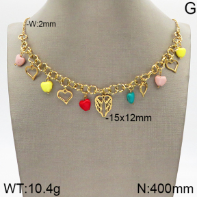 Stainless Steel Necklace  5N4001544bhva-610