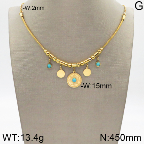 Stainless Steel Necklace  5N4001545vbpb-610