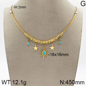Stainless Steel Necklace  5N4001546vbpb-610