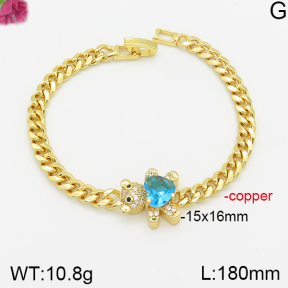 Fashion Copper Bear Bracelets  TB5000289vhha-J22