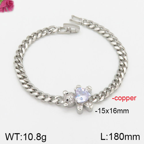 Fashion Copper Bear Bracelets  TB5000290vhha-J22