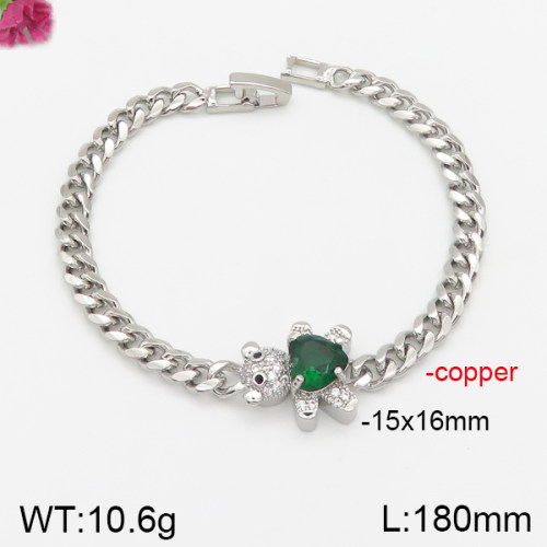 Fashion Copper Bear Bracelets  TB5000291vhha-J22