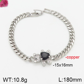 Fashion Copper Bear Bracelets  TB5000293vhha-J22