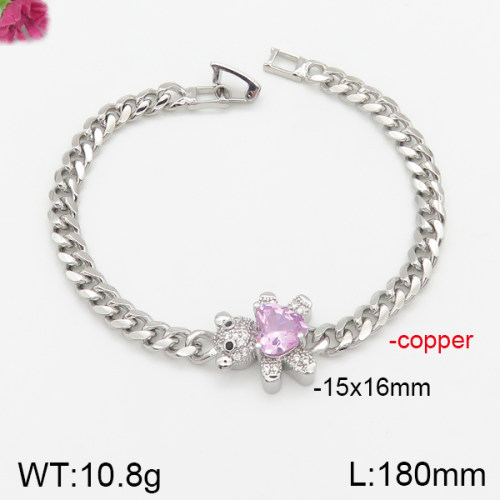 Fashion Copper Bear Bracelets  TB5000295vhha-J22