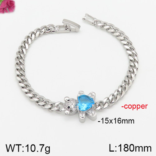 Fashion Copper Bear Bracelets  TB5000296vhha-J22