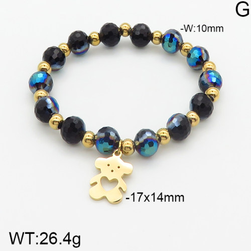 SS Bear Bracelets  TB5000306vbpb-685