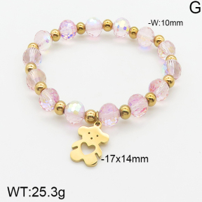 SS Bear Bracelets  TB5000307vbpb-685