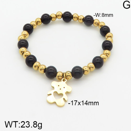 SS Bear Bracelets  TB5000310vbpb-685