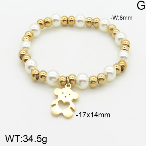 SS Bear Bracelets  TB5000314vbpb-685