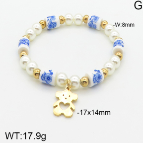 SS Bear Bracelets  TB5000319vbpb-685