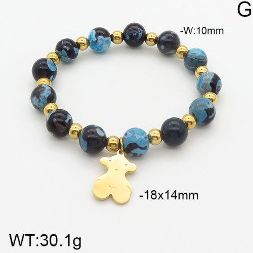 SS Bear Bracelets  TB5000322vbpb-685